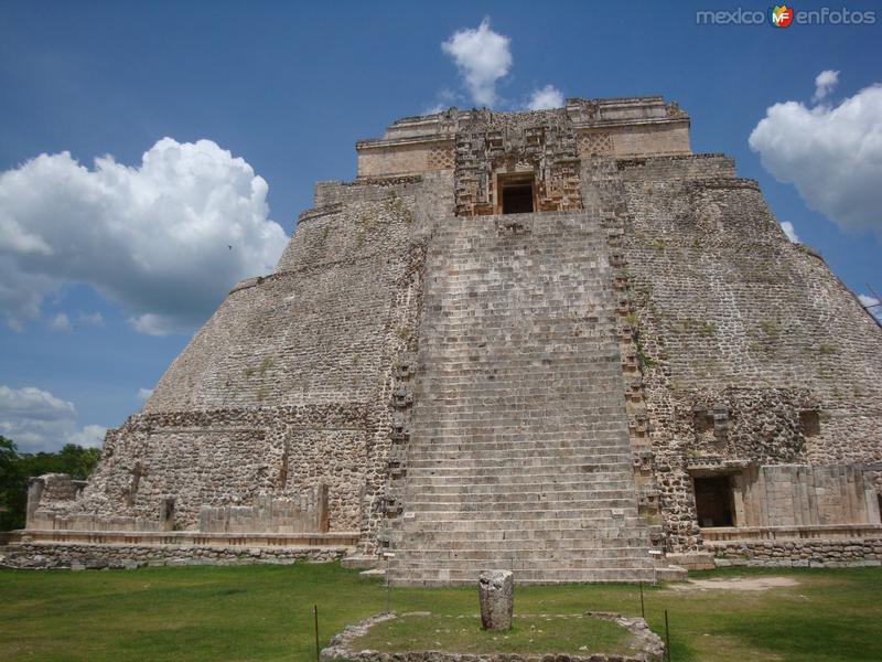 Fotos de Uxmal, Yucatán: Pirámide del Adivino