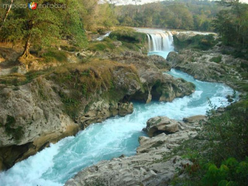 Fotos de Huitiupán, Chiapas: Río Santo Domingo, en Las Nubes