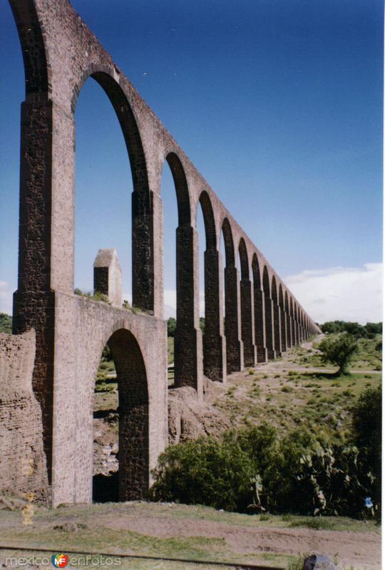 Fotos de Tepeyahualco, Hidalgo: Arcos del acueducto del Padre Tembleque. Tepeyahualco, Hidalgo