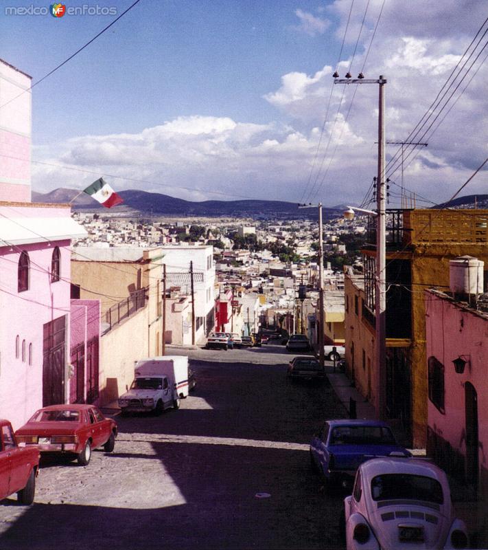 Fotos de Pachuca, Hidalgo: Calle típica de las ciudades mineras. Pachuca de Soto, Hidalgo