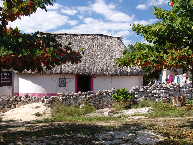 Fotos de Thadzibichén, Yucatán: Cama maya