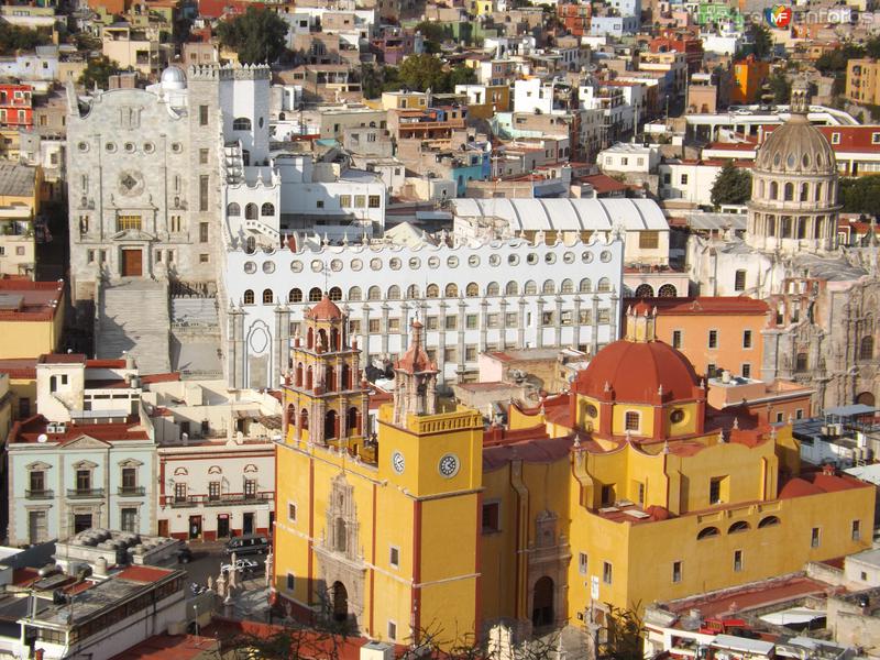 Fotos de Guanajuato, Guanajuato: Basílica y Universidad de Guanajuato