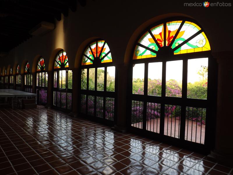 Fotos de Teya, Yucatán: Vitrales de la Hacienda Teya, Yucatán. Abril/2013