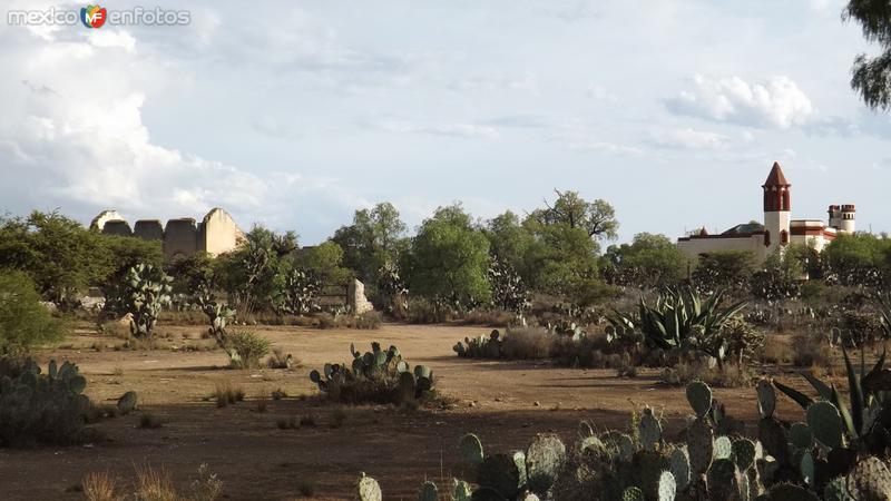 Fotos de Mineral De Pozos, Guanajuato: Mina de Santa Brígida en los alrededores de Pozos. Abril/2014