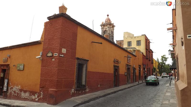 Fotos de San Miguel De Allende, Guanajuato: Calle Umaran en el Centro Histórico. Abril/2014