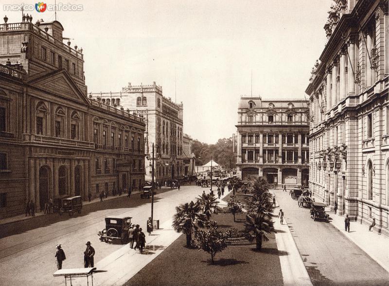 Fotos de Calle Tacuba, Ciudad De México: Calle de Tacuba (circa 1920)