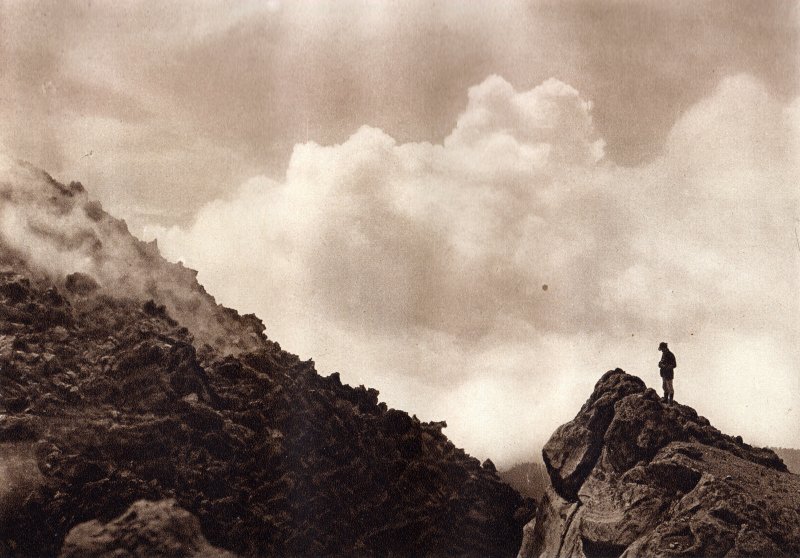 Fotos de Volcán De Colima, Colima: El Cvolcán de Colima (circa 1920)