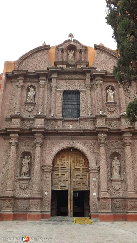 Fotos de San Miguel De Allende, Guanajuato: Fachada del Oratorio de San Felipe Neri (1712). Abril/2014