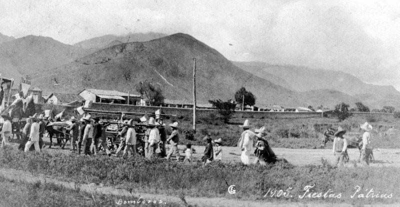 Fotos de Santa Rosa, Veracruz: Fiesta Patrias en Santa Rosa (1905)