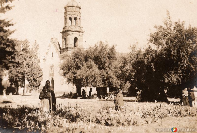 Fotos de Tzintzuntzan, Michoacán: Templo de la Soledad