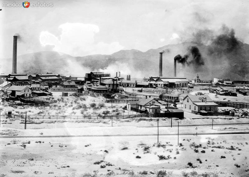 Fotos de Velardeña, Durango: Planta fundidora (Bain News Service, c. 1917)