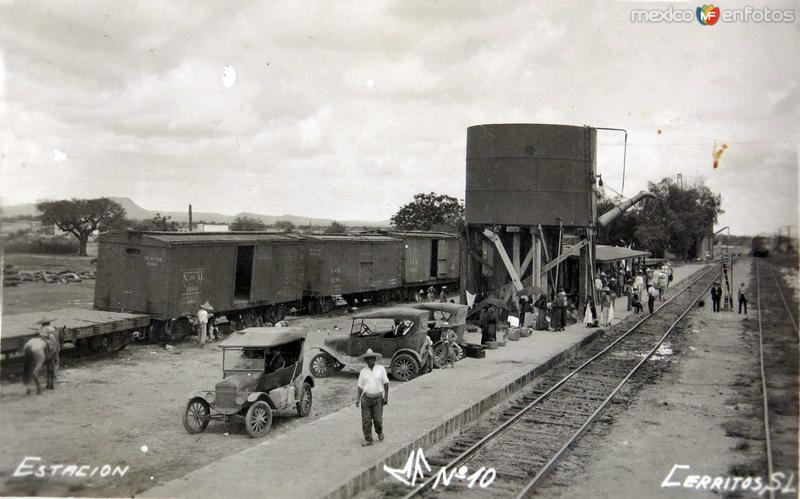 Fotos de Cerritos, San Luis Potosí: ESTACION FEROVIARIA