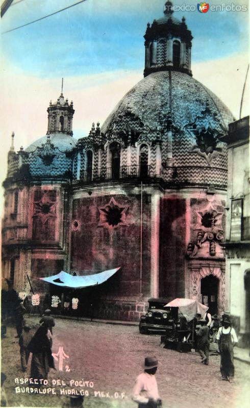 Fotos de Capilla De El Pocito, Ciudad De México: ASPECTO DE EL POCITO EN LA VILLA DE GUADALUPE EL 12 DE DIC. DE 1931