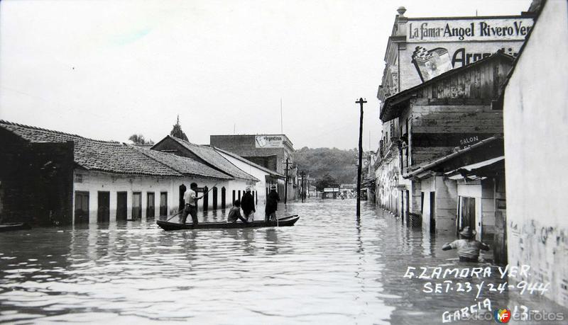 Fotos de Gutiérrez Zamora, Veracruz: INUNDACION DE 1944