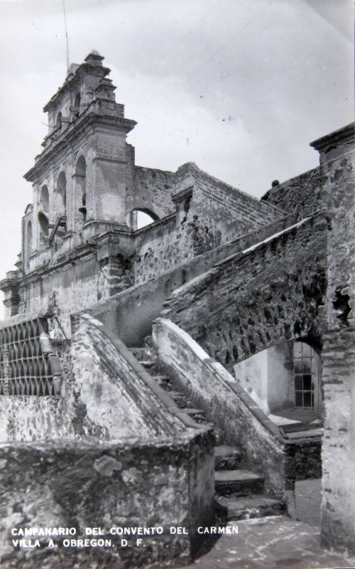 Fotos de Ex Convento Del Carmen, Ciudad De México: CAMPANARIO DEL CONVENTO DEL CARMEN