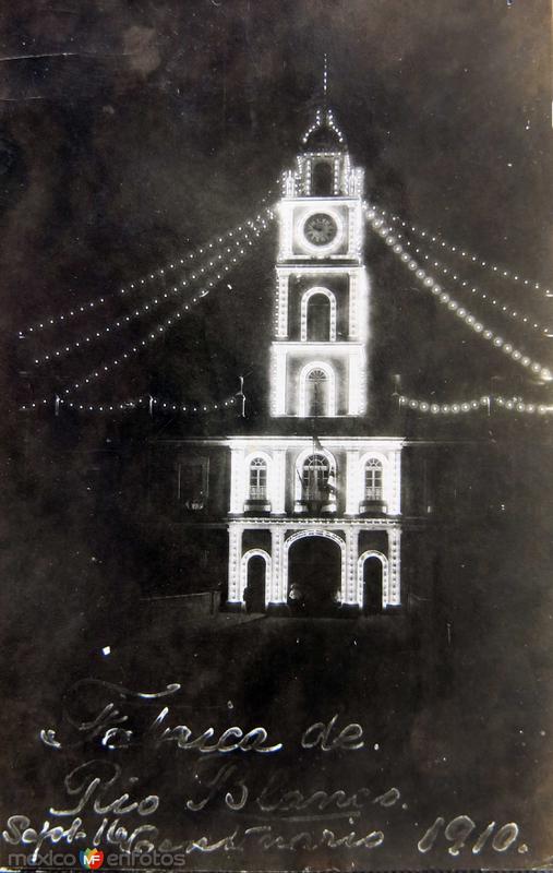 Fotos de Río Blanco, Veracruz: Asi se veia la fabrica de Rio Blanco Ver.En la celebracion del CENTENARIO el dia 16 de Septiembre de 1910