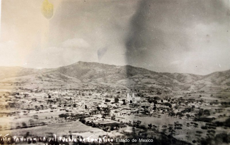 Fotos de Tonatico, México: Panorama de la Poblacion