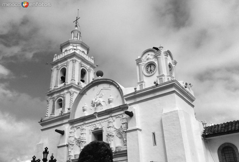 Fotos de Chignahuapan, Puebla: Parroquia de Santiago Apóstol. Zócalo de la ciudad.