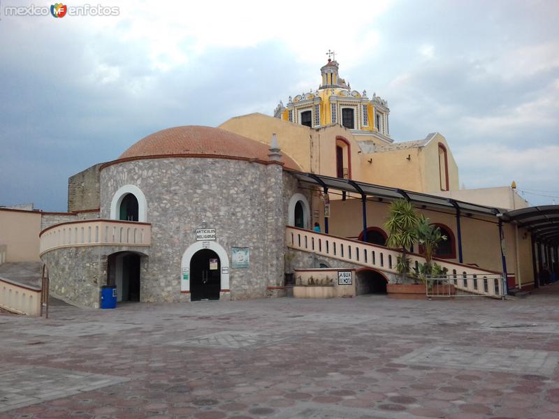 Fotos de Tepeaca, Puebla: Vista posterior del Santuario del Niño Doctor. Abril/2017
