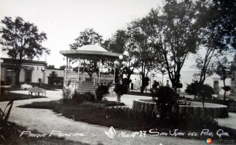 Fotos de San Juan Del Río, Querétaro: Parque principal.