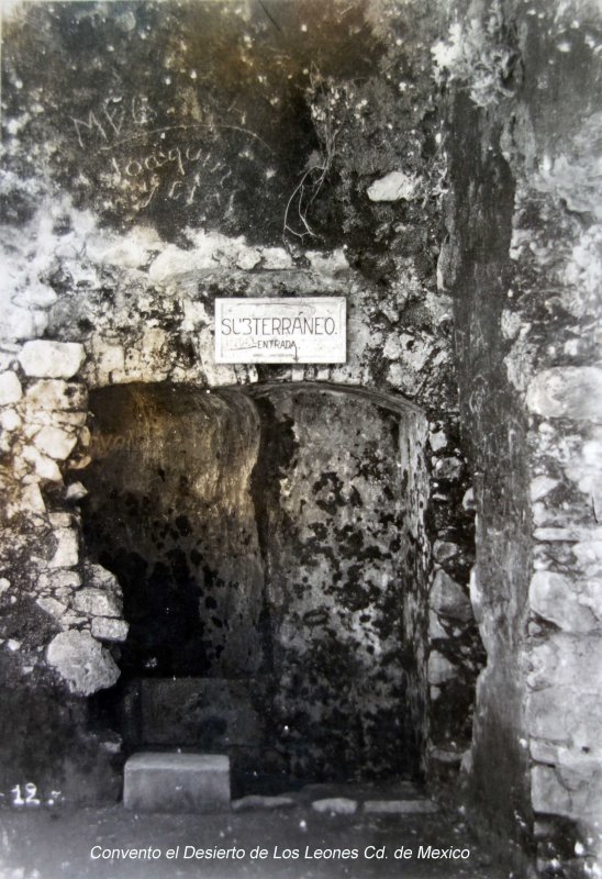 Fotos de Desierto De Los Leones, Ciudad De México: Subterraneo de el Convento Desierto de Los Leones Cd. de Mexico.