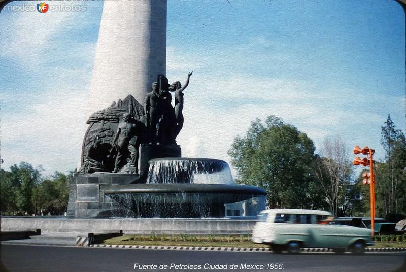 Fotos de Monumento Petróleos Mexicanos, Ciudad De México: Fuente de Petroleos Ciudad de Mexico 1956.