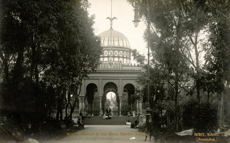 Fotos de Alameda De Santa María La Ribera, Ciudad De México: Pabellón Morisco de la Alameda de Santa María