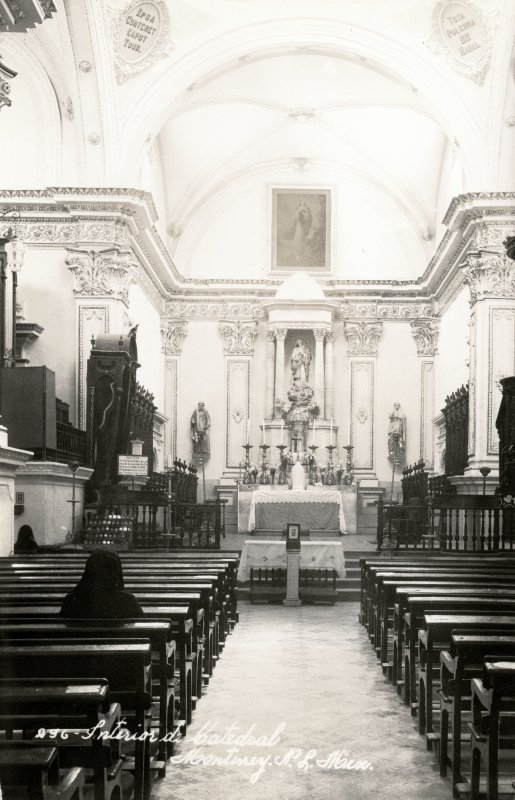 Fotos de Monterrey, Nuevo Leon: Interior de la Catedral