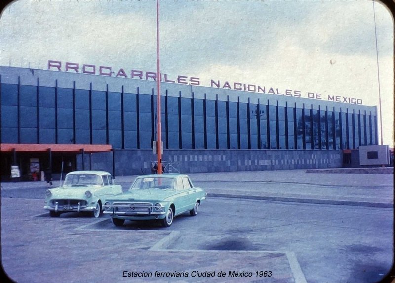 Fotos de Ferrocarril De Buenavista, Ciudad De México: Estacion ferroviaria Ciudad de México 1963