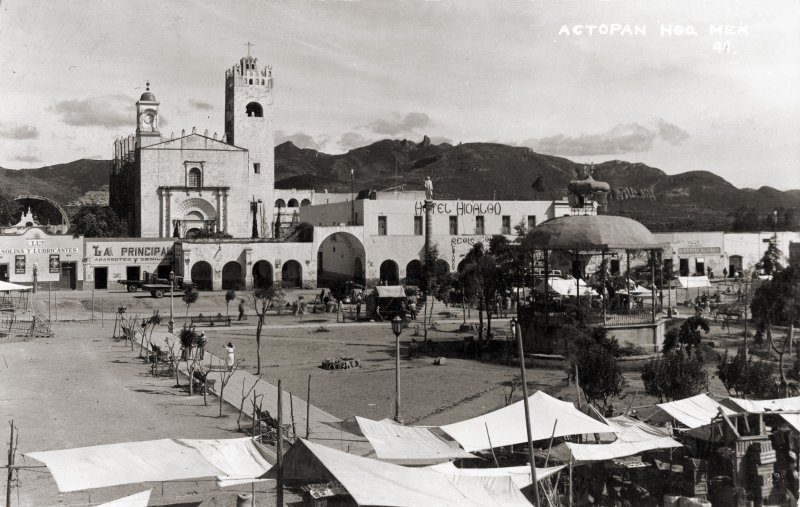 Fotos de Actopan, Hidalgo: Plaza, iglesia y hotel