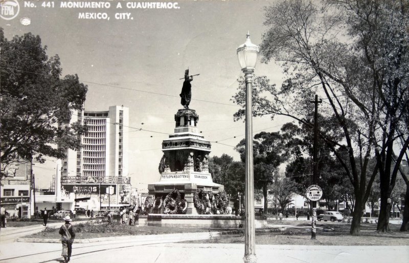 Fotos de Monumento A Cuauhtémoc, Ciudad De México: Monumento a Cuahutemoc.