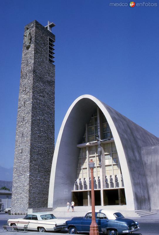 Fotos de Monterrey, Nuevo Leon: Templo de la Purísima (1965)