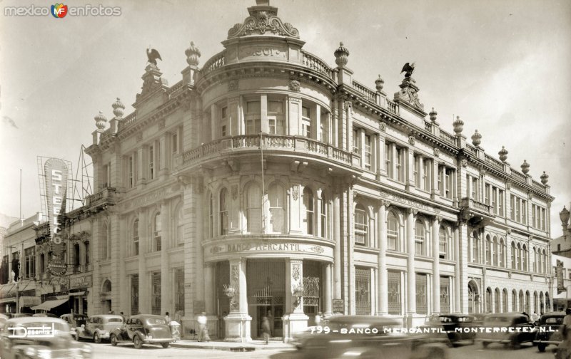 Fotos de Monterrey, Nuevo Leon: Edificio del Banco Mercantil