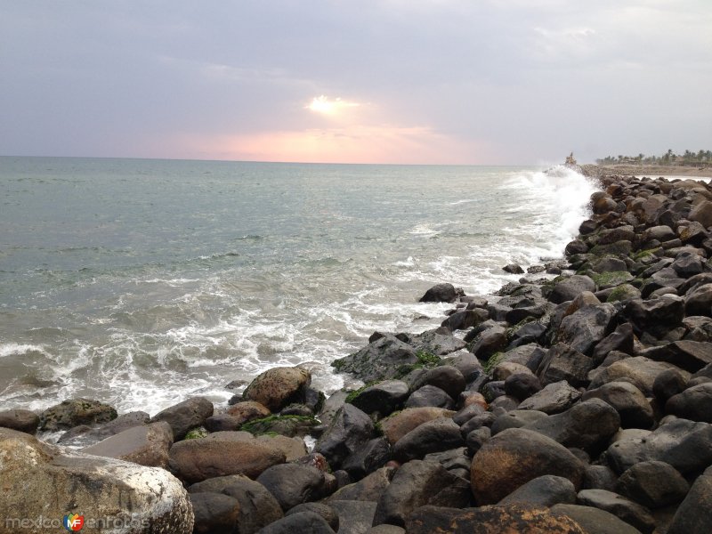 Fotos de Puerto Chiapas, Chiapas: Atardecer en Puerto Chiapas. Julio/20'18