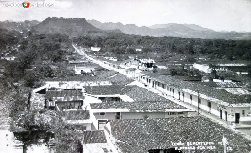 Fotos de Huatusco, Veracruz: Cerro de Acatepec 1957.