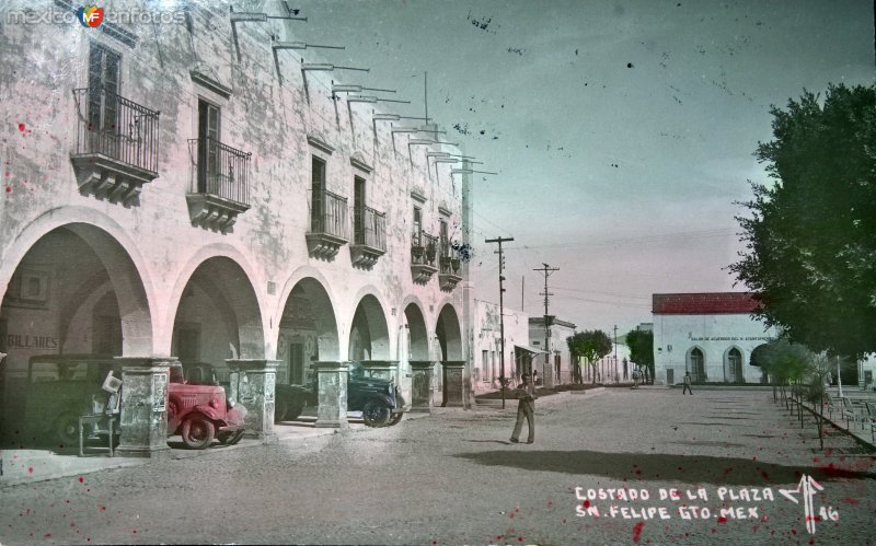 Fotos de San Felipe, Guanajuato: Costado de La Plaza.