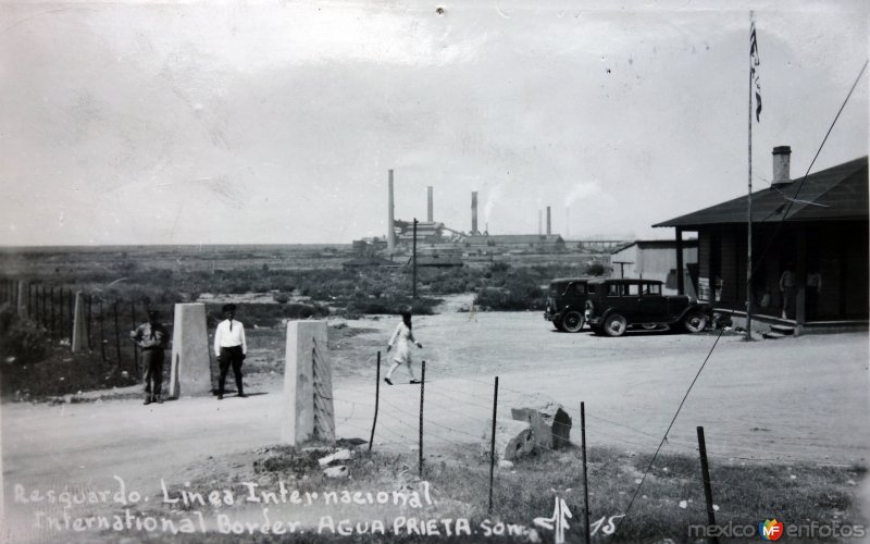 Fotos de Agua Prieta, Sonora: Resguardo Linea Internacional.