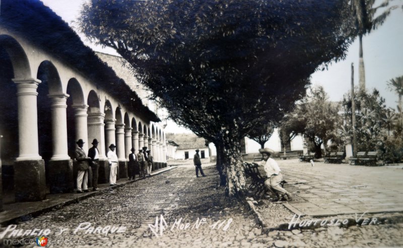 Fotos de Huatusco, Veracruz: Palacio y Parque.