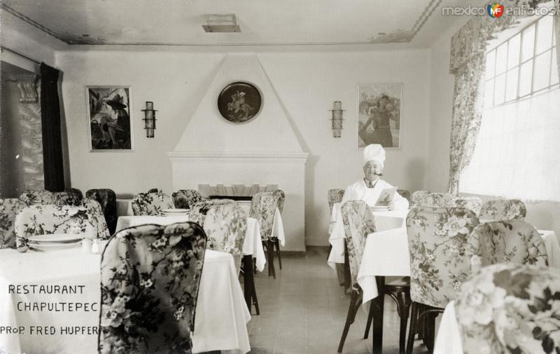 Fotos de Restaurante Chapultepec, Ciudad De México: Comerdor del restaurante Chapultepec, con el chef Fred Hupfer