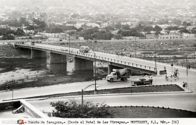 Fotos de Monterrey, Nuevo Leon: Puente de Zaragoza, desde el Hotel de los Virreyes)