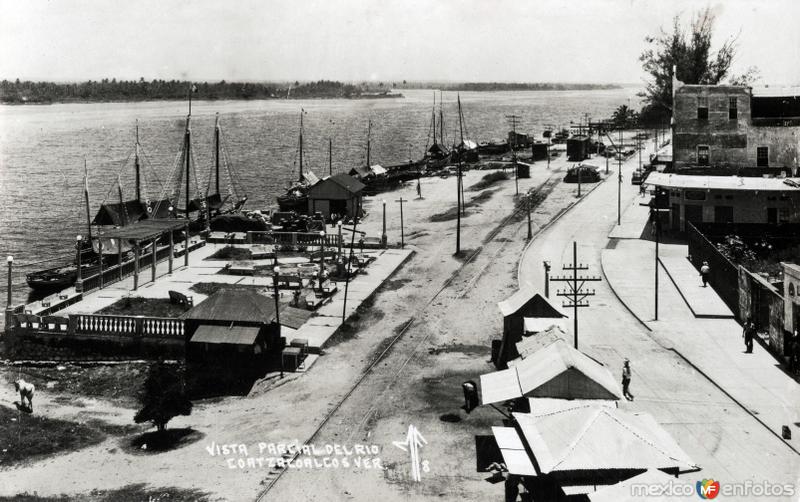 Fotos de Coatzacoalcos, Veracruz: Vista parcial del río