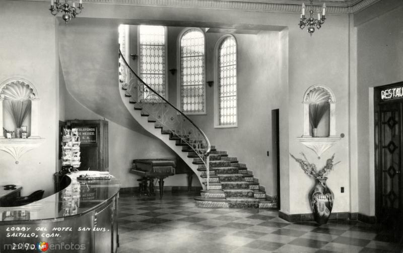 Fotos de Saltillo, Coahuila: Lobby del Hotel San Luis