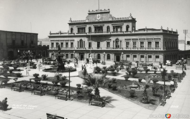 Fotos de Saltillo, Coahuila: Plaza de Armas y Palacio de Gobierno