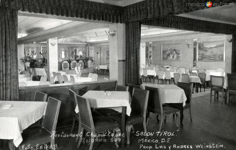Fotos de Restaurante Chapultepec, Ciudad De México: Salón Tirol del Restaurante Chapultepec, en Paseo de la Reforma 509