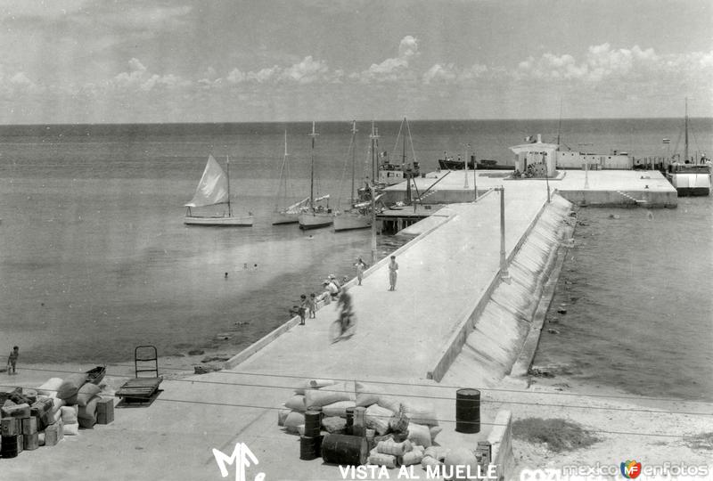 Fotos de Cozumel, Quintana Roo: Vista al muelle