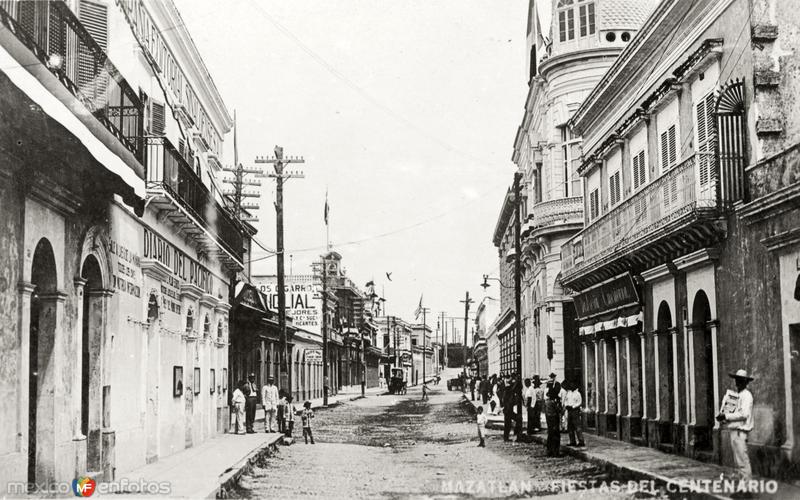 Fotos de Mazatlán, Sinaloa: Mazatlán durante las fiestas del Centenario de la Independencia (1910)