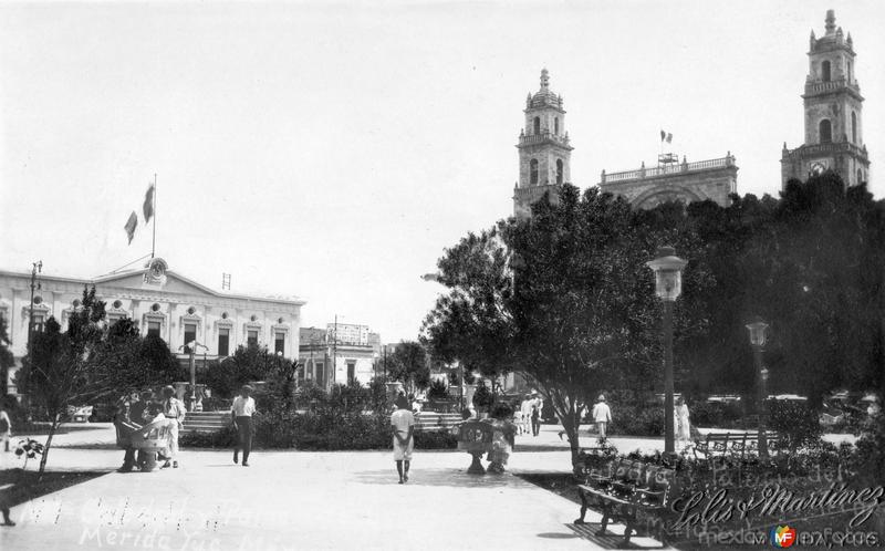 Fotos de Mérida, Yucatán: Catedral y Plaza de Mérida