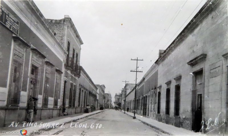 Fotos de León, Guanajuato: Avenida Pino Suarez.