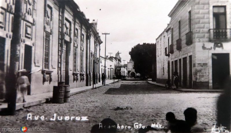 Fotos de Acámbaro, Guanajuato: Avenida Juarez.