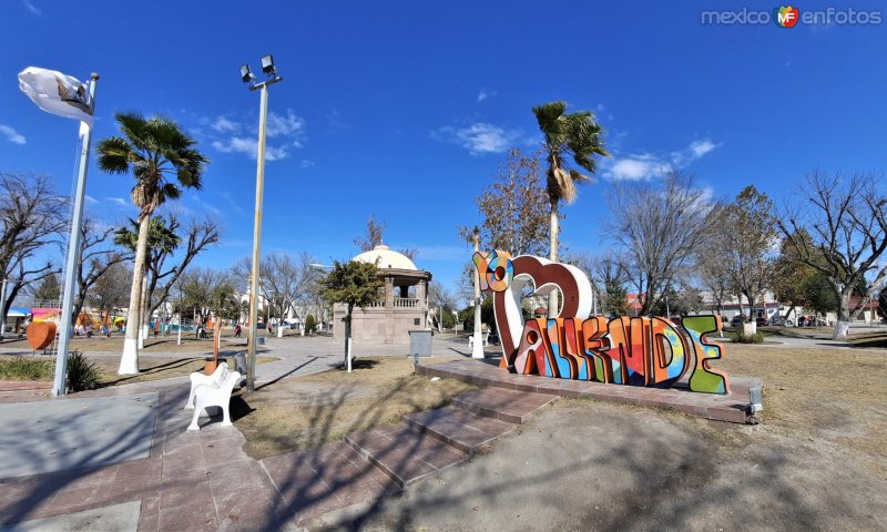 Fotos de Allende, Coahuila: El parque de Allende